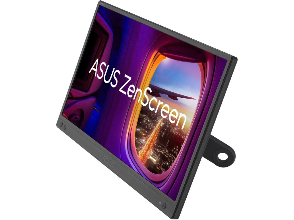 Monitor ASUS ZenScreen MB166CR 15.6"/IPS/1920x1080/60Hz/5ms GtG/USB C/prenosni/crna