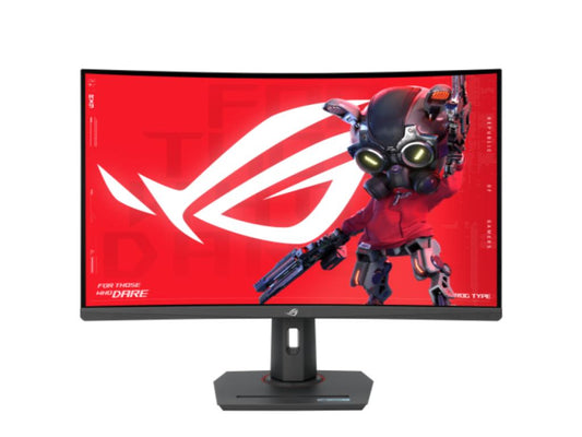 Monitor ASUS ROG XG32WCS 32"/VA,zakrivljen/2560x1440/180Hz/1ms GtG/HDMI,DP, USB type C/freesync