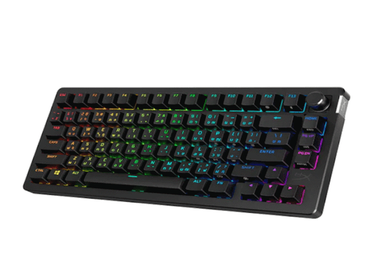 Tastatura HyperX Alloy Rise 75/Wireless/Gaming/crna
