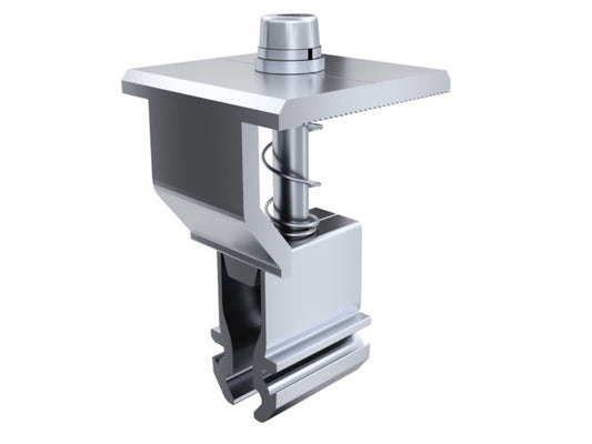 Konstrukcije za SE ANTAI za trapezni lim, mini rail, 150mm, set za 6 panela, univerzalne klampe