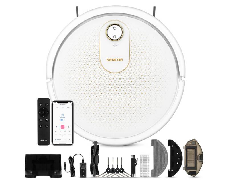 SRV 4550WH robot usisivač sa posudom beli