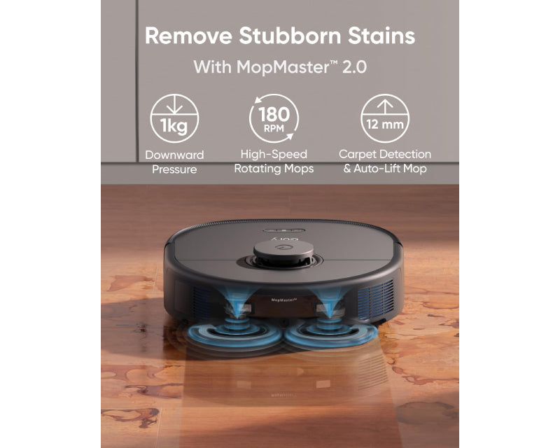 Eufy Omni X10 Pro MopMaster Robot Usisivač sa bazom crni