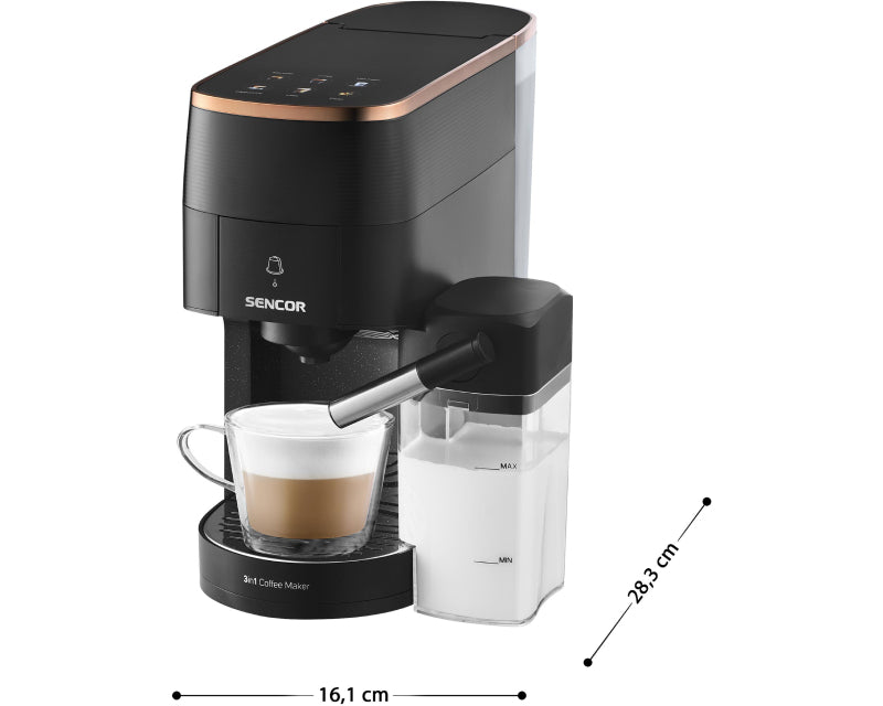SCC 3000BK Aparat za espresso kafu