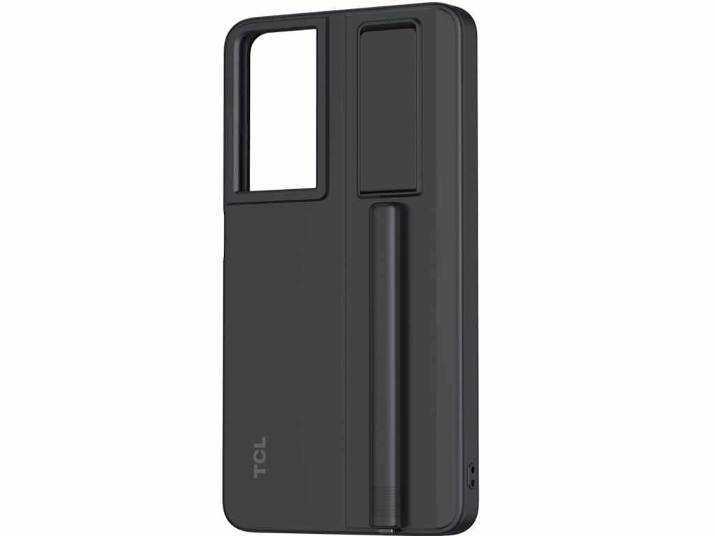 Maska+olovka za smartphone TCL 40 NxtPaper/bumper/crna