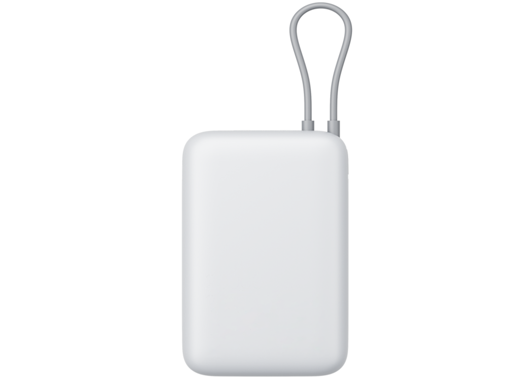 Prenosivi punjac XIAOMI PowerBank 20000mAh/sa kablom/svetlo siva