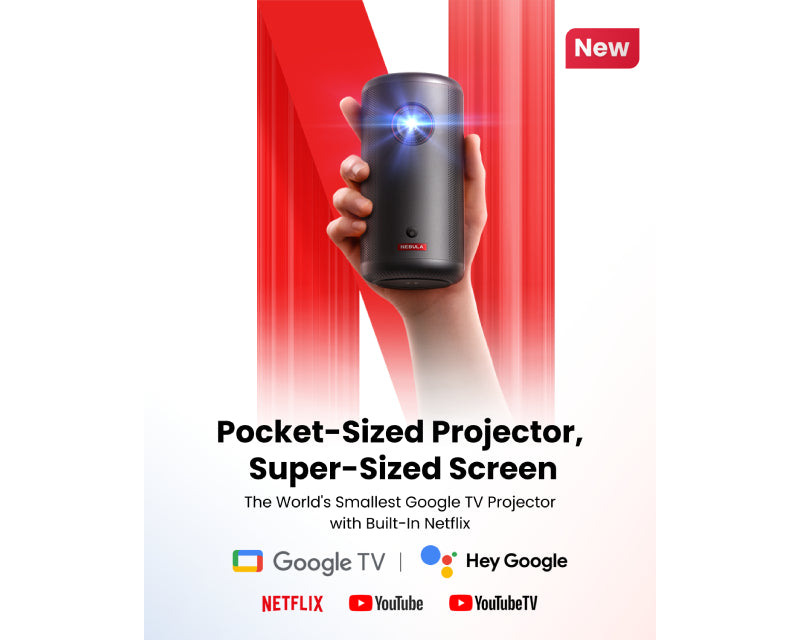 Nebula Capsule 3 Full HD Android TV projektor