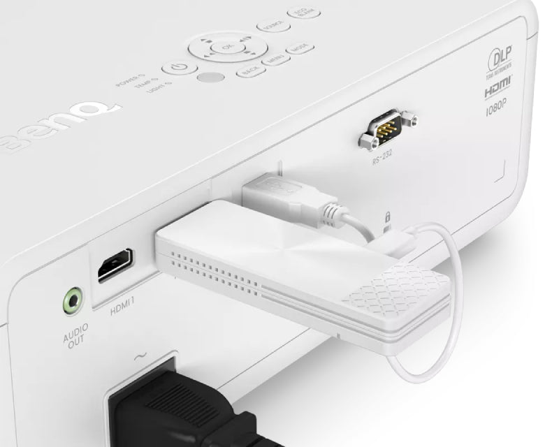 Wireless Qcast mirror adapter PRJ QP30 WHITE (5A.JH328.004)