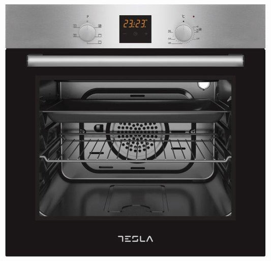 Ugradna rerna TESLA BO700SX ventilatorska/56L/mehanicka/inox
