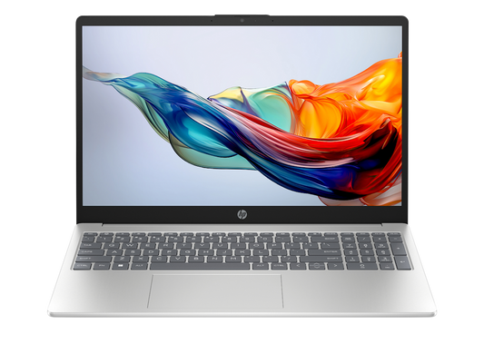 Laptop HP 15-fc0250nm DOS/15.6"FHD AG/Ryzen 5-7520U/16GB onboard/512GB/srebrna