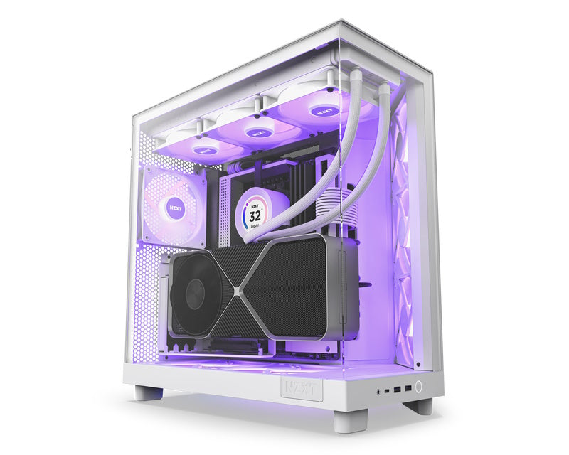 H6 Flow RGB kućište belo (CC-H61FW-R1)