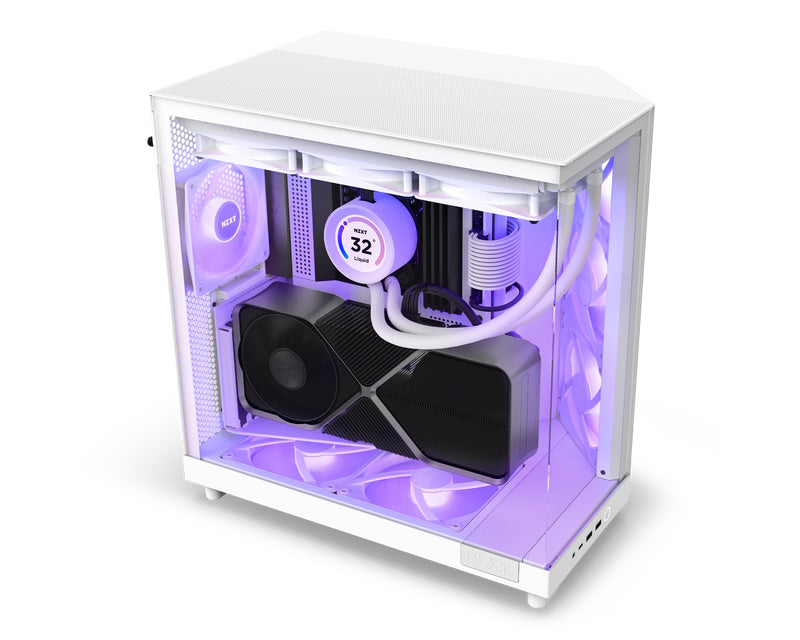 H6 Flow RGB kućište belo (CC-H61FW-R1)