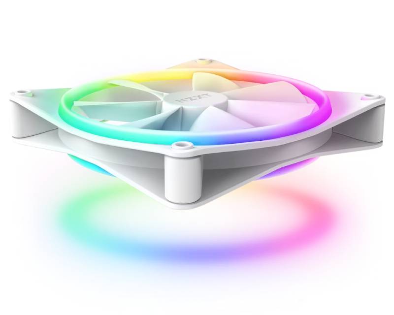 F140 RGB Duo Twin Pack 140mm ventilator beli (RF-D14DF-W1)