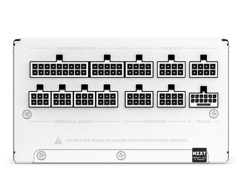 C850 Gold ATX 3.X 850W (PA-8G2BW-EU) modularno napajanje belo