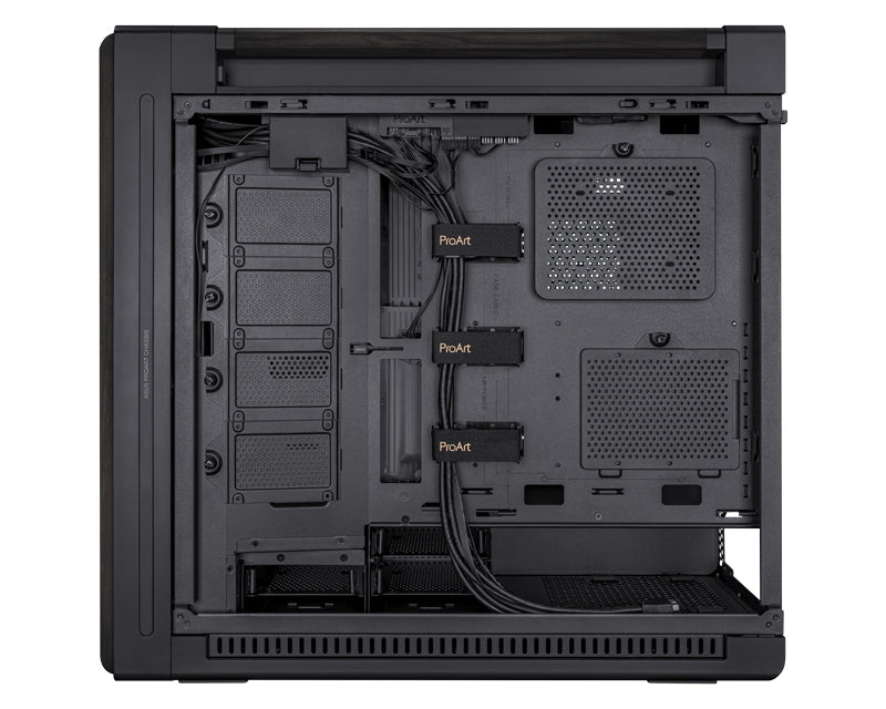 PROART PA602 WOOD METAL PWM BLACK kućište crno