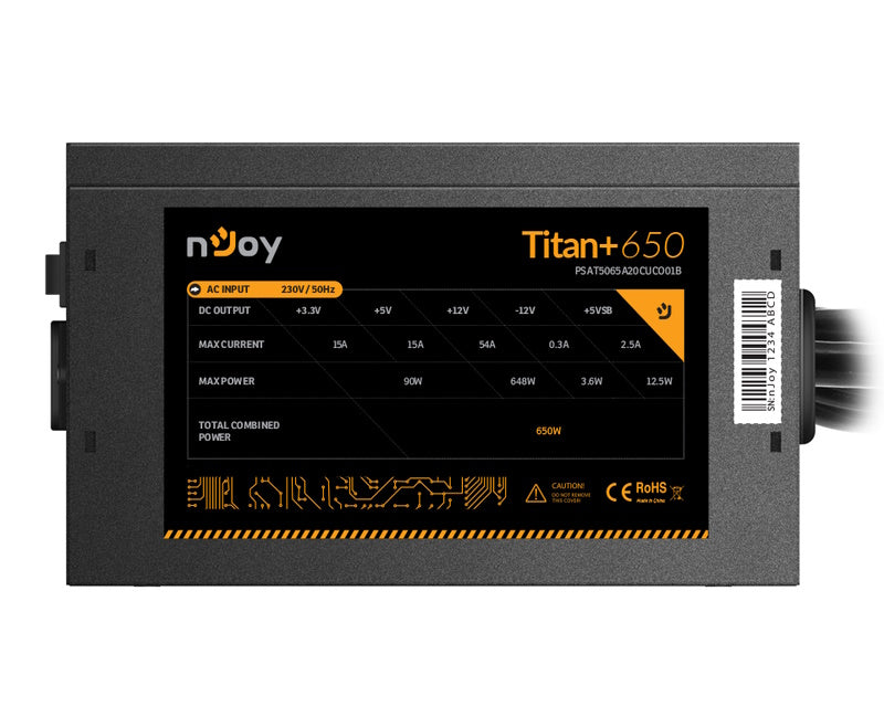 Titan+ 650 650W napajanje (PSAT5065A20CUCO01B)