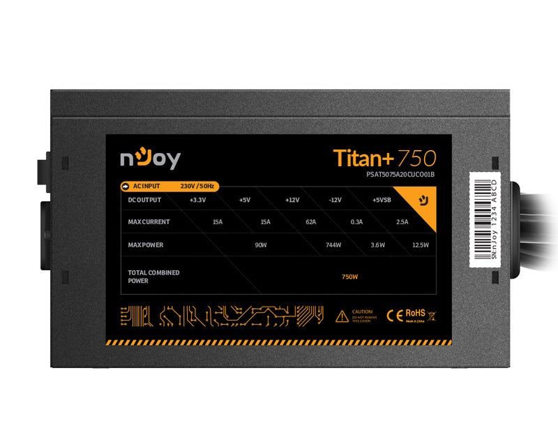 Titan+ 750 750W napajanje (PSAT5075A20CUCO01B)