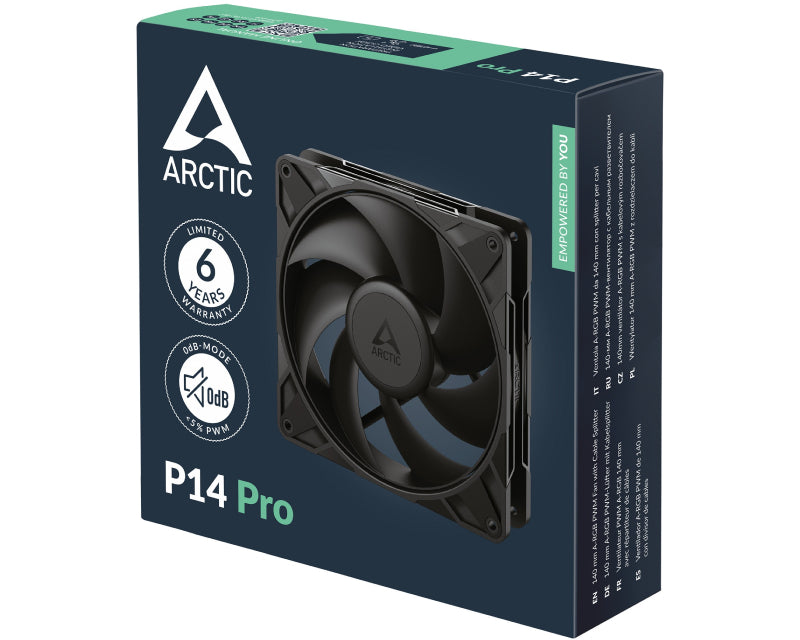 P14 Pro PWM 140mm ventilator crni (ACFAN00313A)