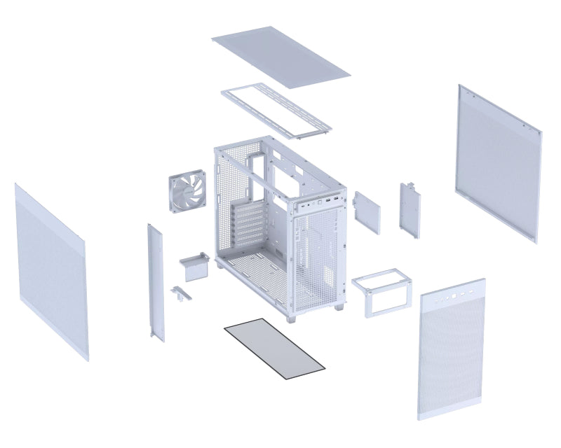 PRIME AP303 MESH WHITE micro-ATX kućište belo