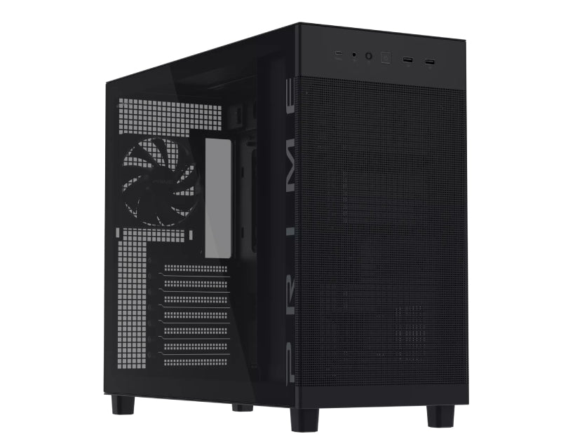 PRIME AP303 TG BLACK micro-ATX kućište crno