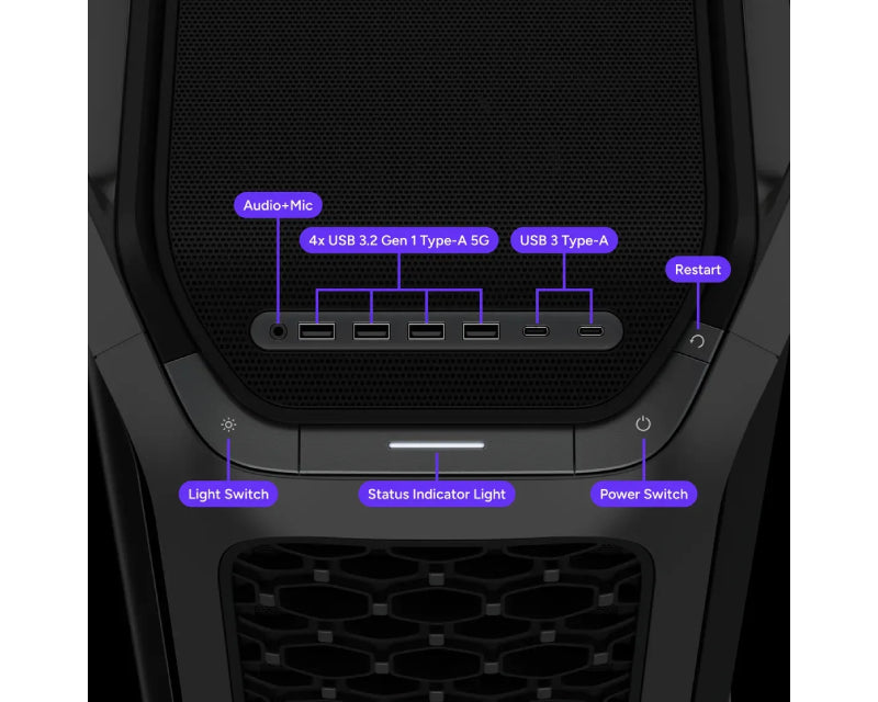 COSMOS Alpha Silver Gaming kućište (C700-KGNN-S00) sivo