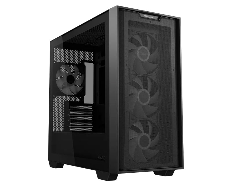 A21 PLUS TG ARGB micro-ATX kućište crno