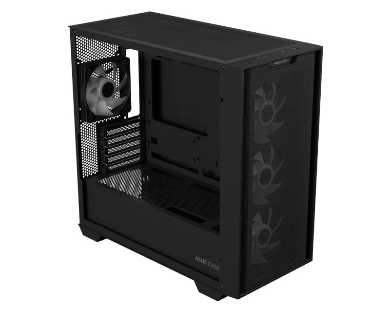 A21 PLUS TG ARGB micro-ATX kućište crno