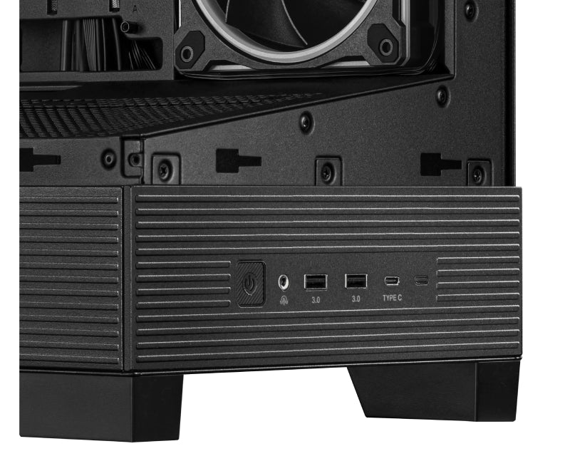 A31 PLUS TG ARGB BLACK ATX kućište crno