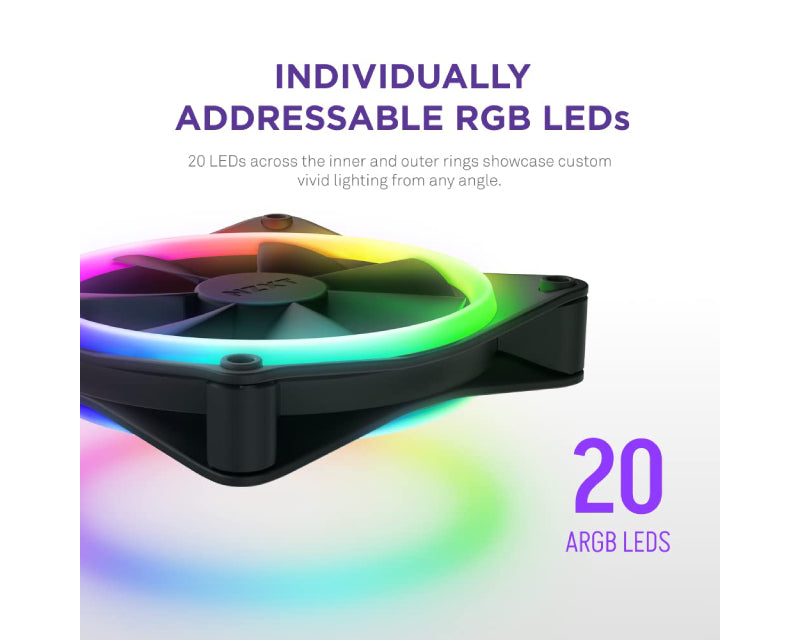F140RGB Core 140mm ventilator crni (RF-D14SF-B1)