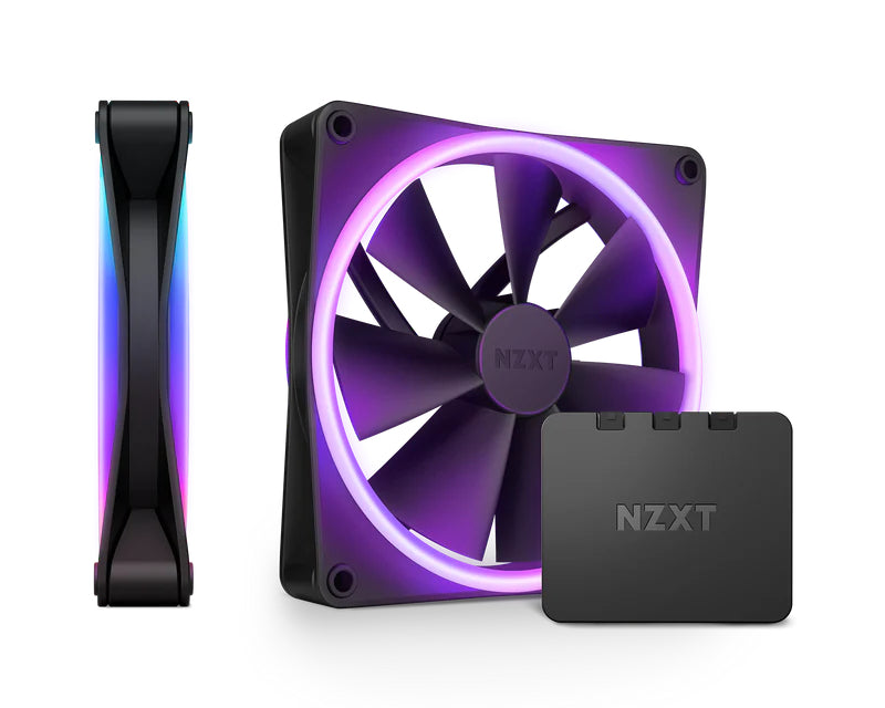 F140 RGB Duo Twin Pack 140mm ventilator crni (RF-D14DF-B1)