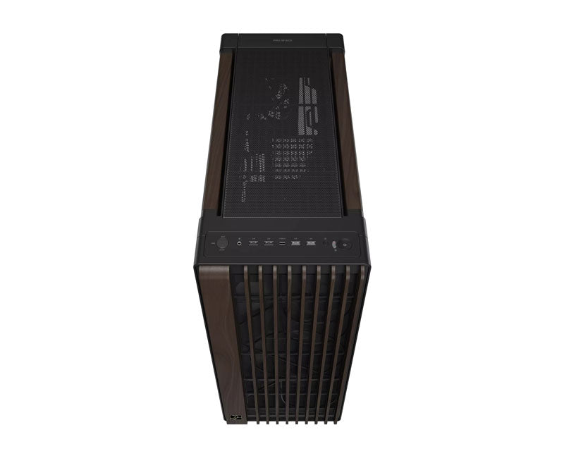 PROART PA602 WALNUT WOOD METAL PWM MODERN BLACK kućište crno