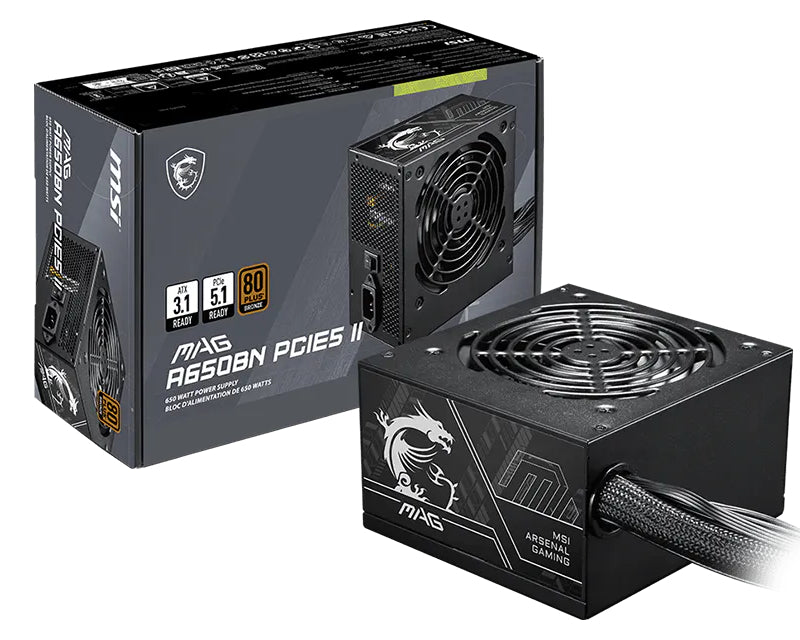 MAG A650BN PCIE5 II 650W napajanje 5Y