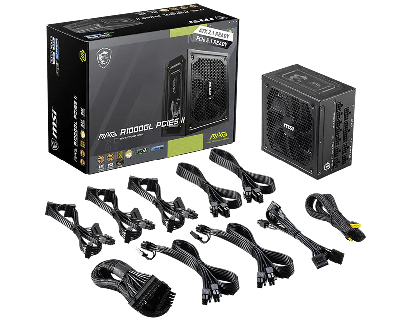 MAG A1000GL PCIE5 II 1000W napajanje 7Y