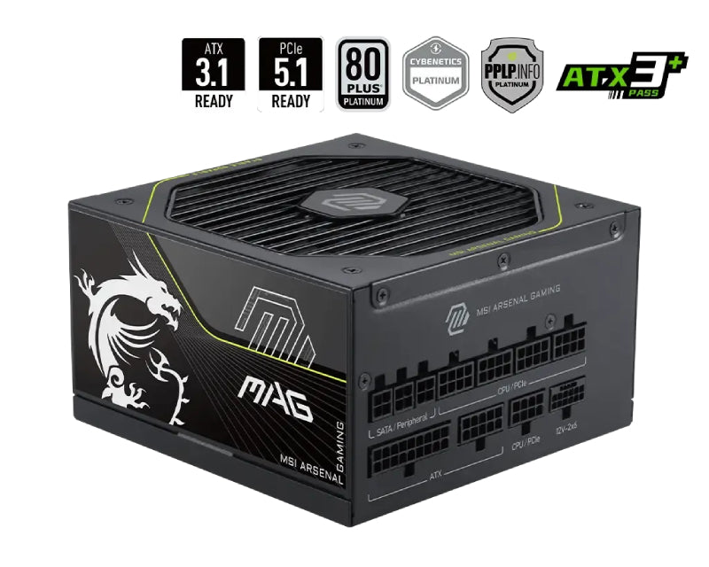 MAG A1200PLS PCIE5 1200W napajanje 10Y