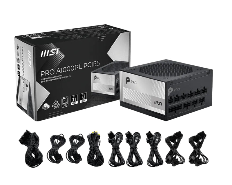 PRO A1000PL PCIE5 1000W napajanje 7Y