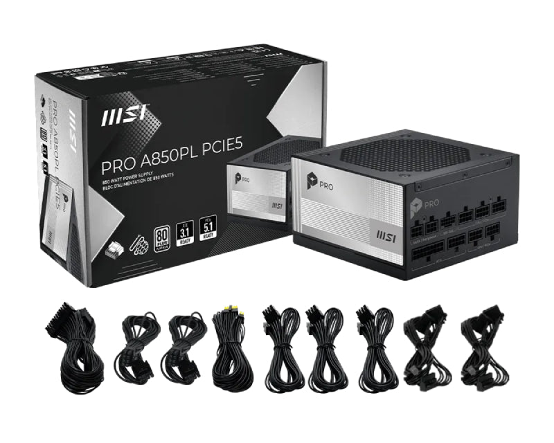 PRO A850PL PCIE5 850W napajanje 7Y