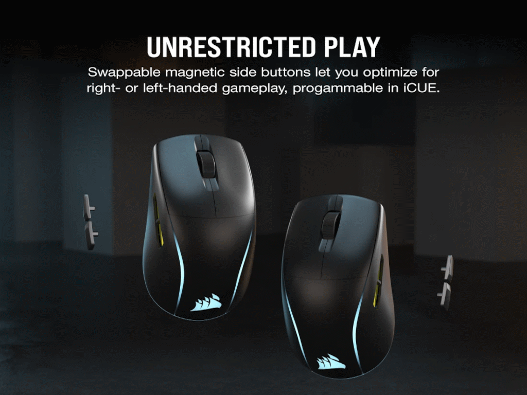 Miš CORSAIR M75 bežicni/CH-931D010-EU/RGB/gaming/crna