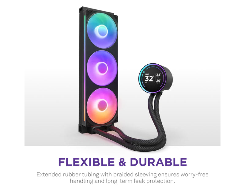 Kraken Elite 420 RGB V2 vodeno hlađenje crno (RL-KR42E-B2)