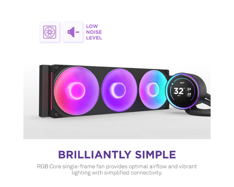 Kraken Elite 420 RGB V2 vodeno hlađenje crno (RL-KR42E-B2)