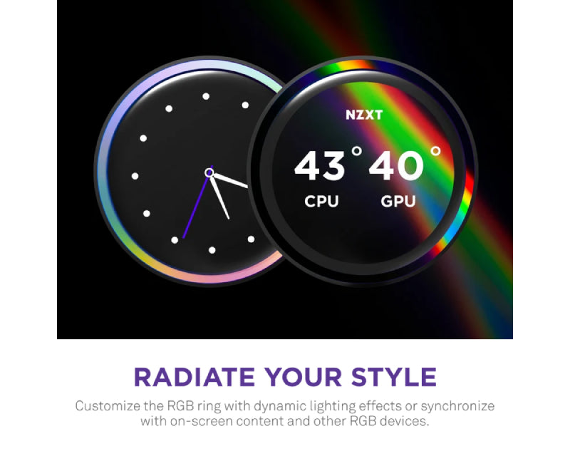 Kraken Elite 420 RGB V2 vodeno hlađenje crno (RL-KR42E-B2)
