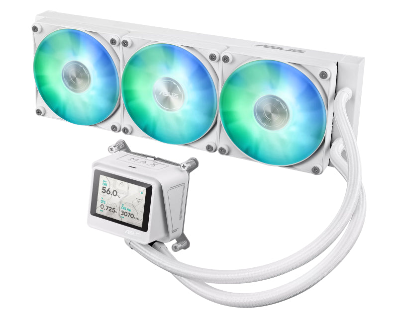 MAX GAMING LC 360 ARGB LCD WHT  vodeno hlađenje