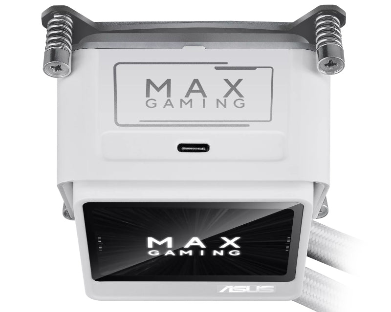 MAX GAMING LC 360 ARGB LCD WHT  vodeno hlađenje