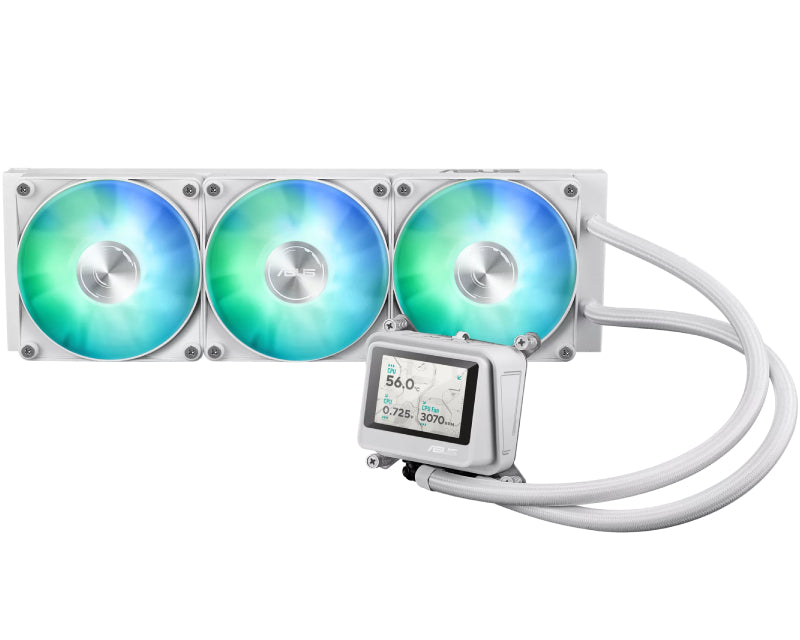 MAX GAMING LC 360 ARGB LCD WHT  vodeno hlađenje