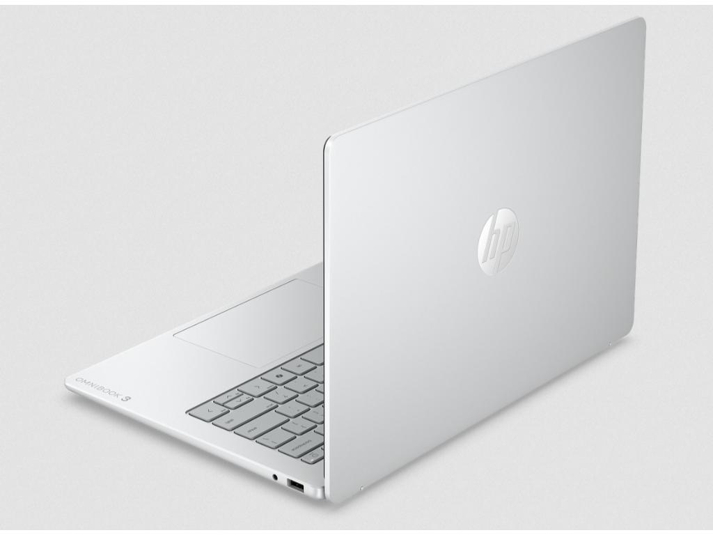 Laptop HP OmniBook 3 14-hy0007nm DOS/14"WUXGA AG/Ryzen 5 40/16GB onboard/512GB/srebrna/2g