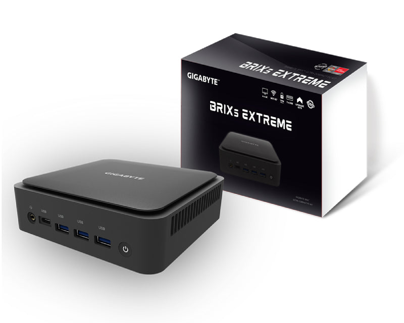 GB-BER7-5700 BRIX Mini PC AMD Ryzen 7 5700U 1.8 GHz(4.30 GHz)