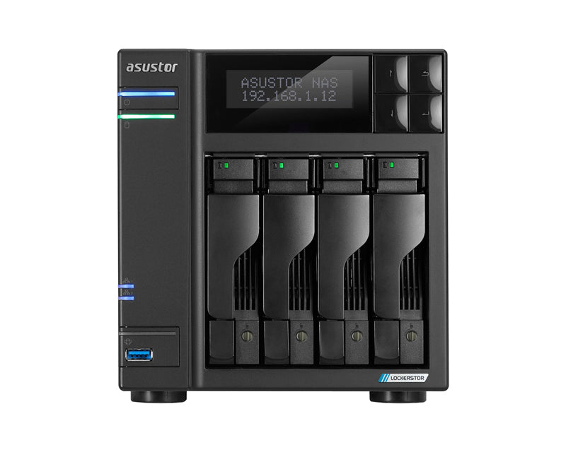 NAS Storage Server LOCKERSTOR 4 Gen2 AS6704T v2