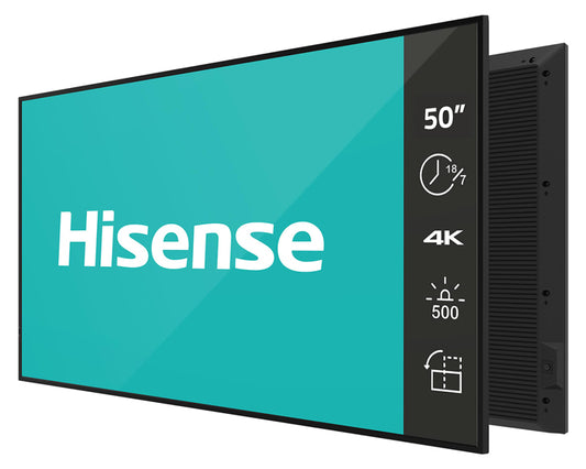 50 inča 50GM50D 4K UHD 500 nita Digital Signage Display - 18/7 Operation