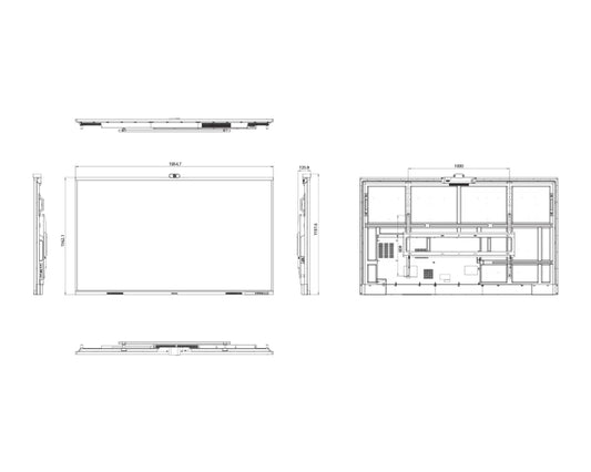 86 inča 86WM6FE 4K UHD LED 400 nita Interactive Display sa kamerom