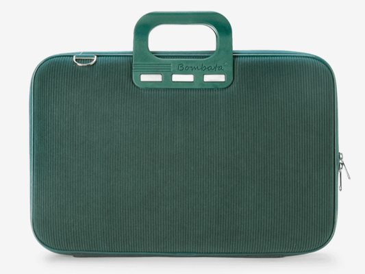 Torba BOMBATA Velluto 15,6/16 Teal Blue