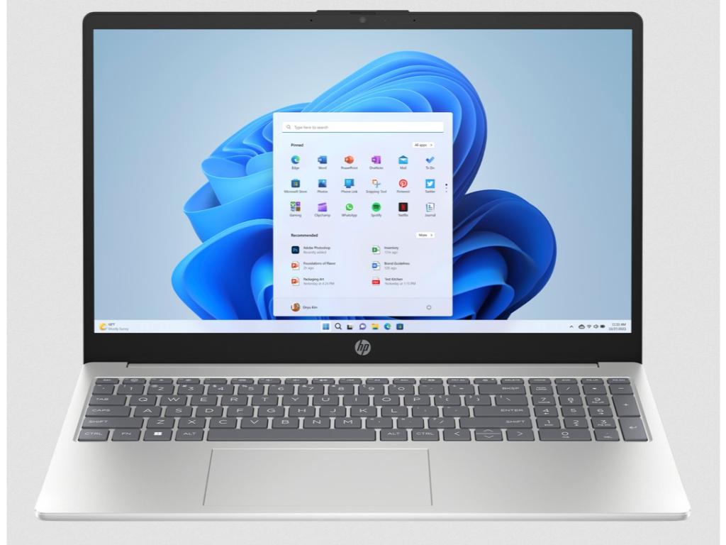 Laptop HP 15-fd1077nn 15.6"FHD AG/DOS/U7-155H/16GB/512GB/backlit/FPR/Natural silver/2g