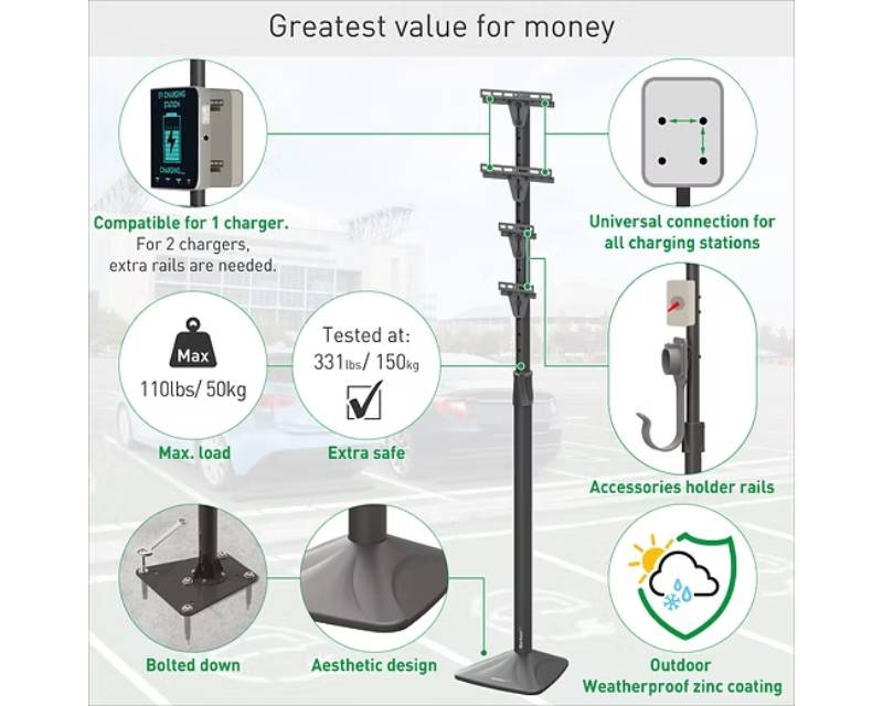 EV140FC nosač stanice za punjenje električnih vozila 140cm
